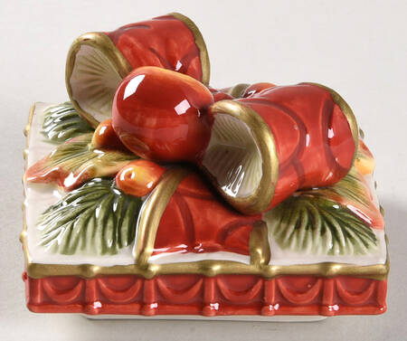 Woodland Holiday Lid for Trinket Box