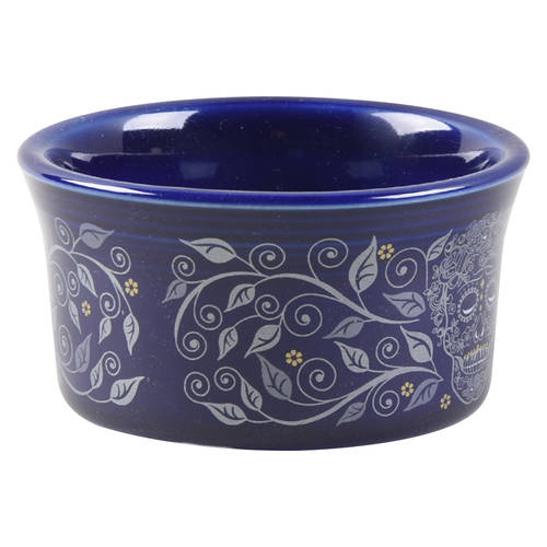 Fiesta Skull and Vine Twilight Ramekin