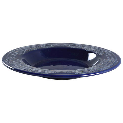 Fiesta Skull and Vine Twilight 12" Individual Pasta Bowl