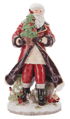Chalet Santa Claus Figurine