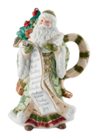 Holiday Home Green Figural Pitcher