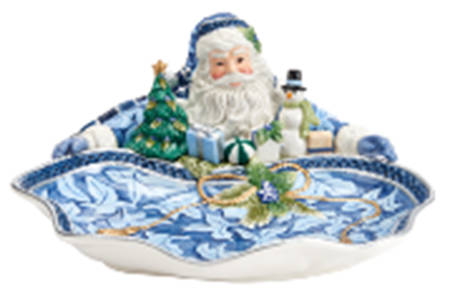 Holiday Home Blue Santa Server