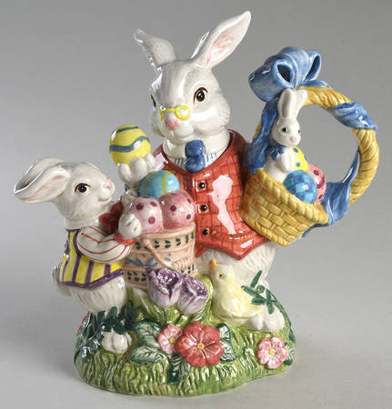 Busy Bunnies Teapot & Lid
