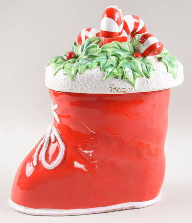 Santa's Boot by Fitz &amp; Floyd