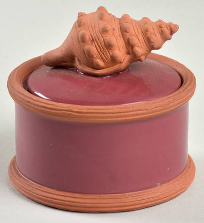 FIT210 3" Round Box & Lid by Fitz & Floyd