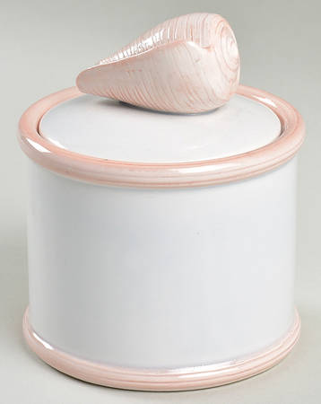 FIT210 3" Round Box & Lid by Fitz & Floyd