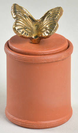 FIT213 Round Box & Lid with Candle
