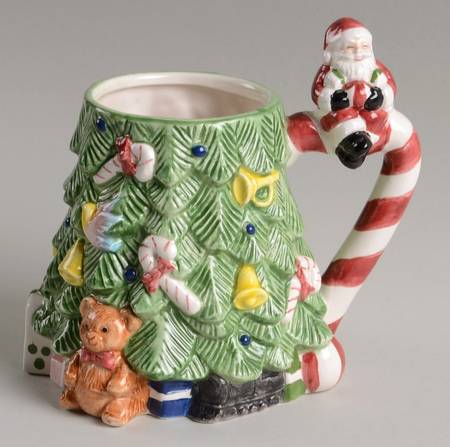 Santa Tree Mug