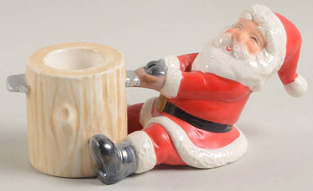 Santa Woodsman by Fitz &amp; Floyd