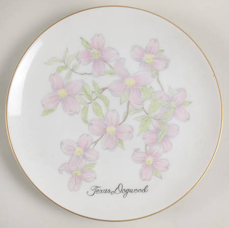 Texas Dogwood Salad Plate