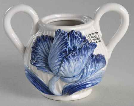 Tulip Bleu Sugar Bowl No Lid