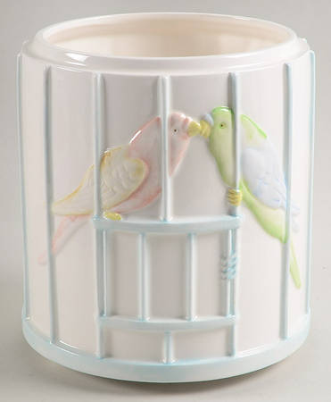 Lovebirds Extra Large Canister No Lid