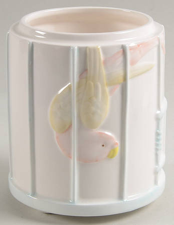Lovebirds Medium Canister No Lid