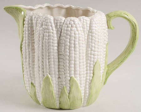 Corn White 80 Oz Pitcher