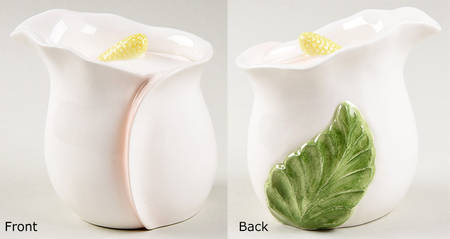 Calla Lily Sugar Bowl & Lid