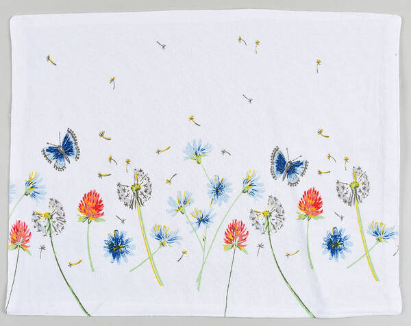 Fiesta Breezy Floral Cloth Placemat