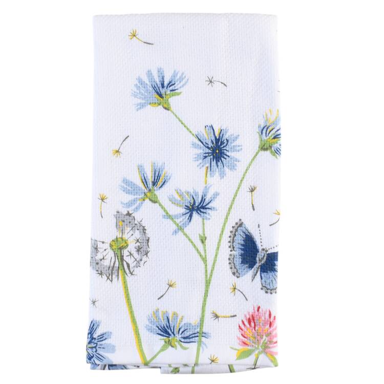Fiesta Breezy Floral Cloth Kitchen Towel