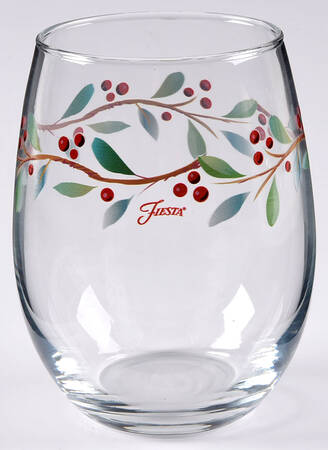 Fiesta Nutcracker Glassware Stemless Wine