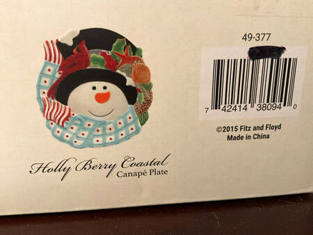 Holly Berry Coastal by Fitz &amp; Floyd