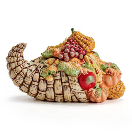Fall Harvest Cookie Jar & Lid
