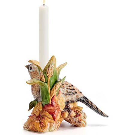 Fall Harvest 6" Candlestick