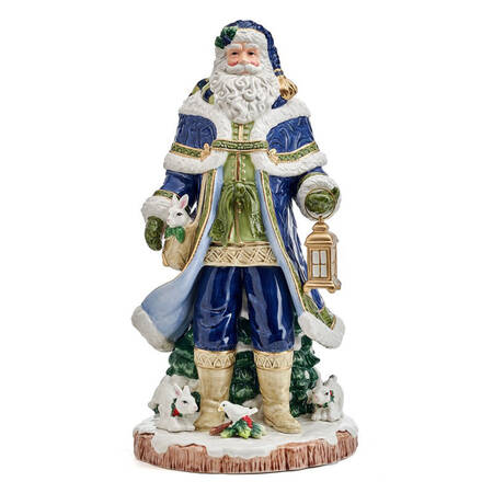 Telluride Santa-Blue Figurine