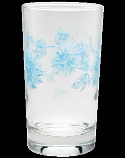 Fiesta Botanical Floral Glassware Juice