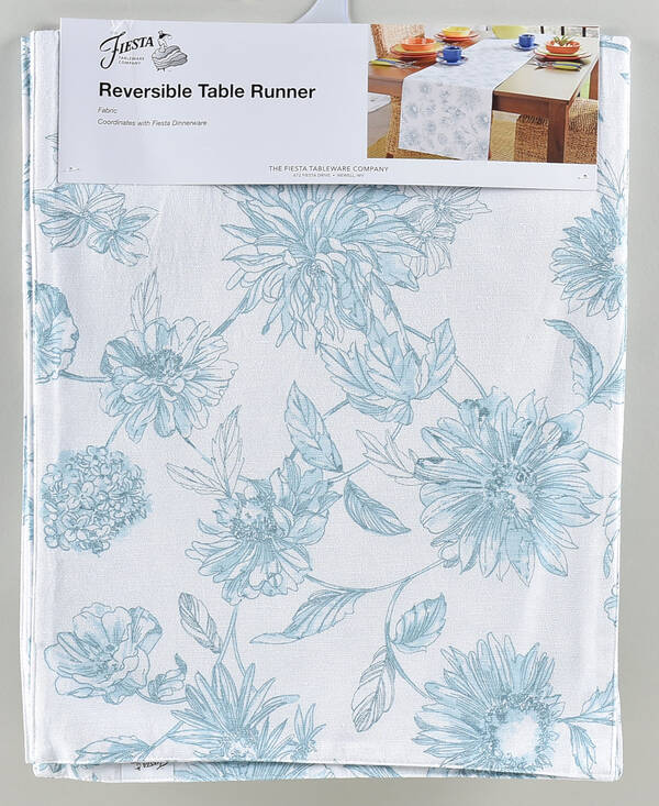 Fiesta Botanical Floral 14" X 72" Cloth Table Runner