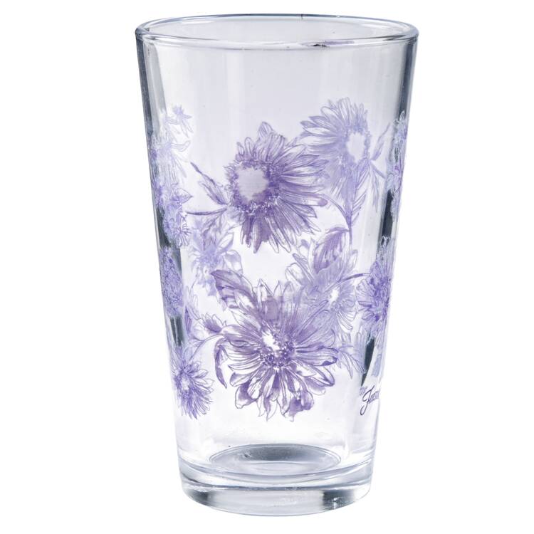 Fiesta Botanical Floral 16 Oz Glassware Cooler