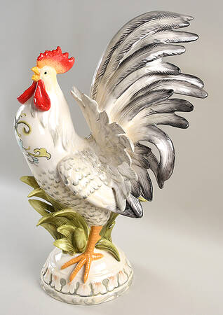 Figurines & Centerpieces Large Lantana Rooster Figurine