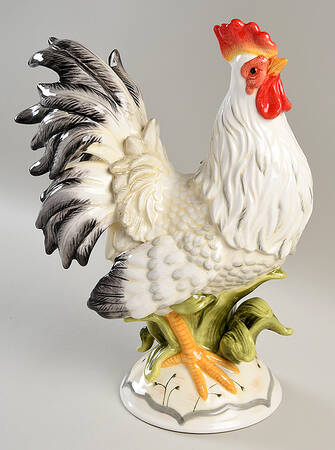Figurines & Centerpieces Lantana Rooster Figurine (For Lantana Hen & Rooster Set - HEROL)