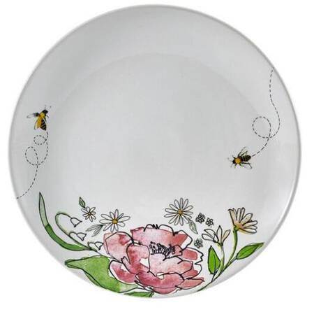 Emi's Garden Party Plate
