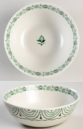 Sicily Green 8" Round Serving Bowl