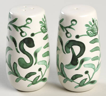 Sicily Green Salt & Pepper Set