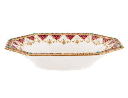 Noel Holiday 11" Octagonal Serving Bowl