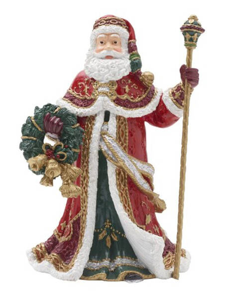 Noel Holiday Santa Musical Figurine