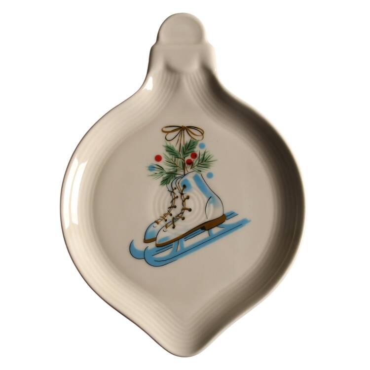 Fiesta Jolly Christmas Ornament Shaped Plate
