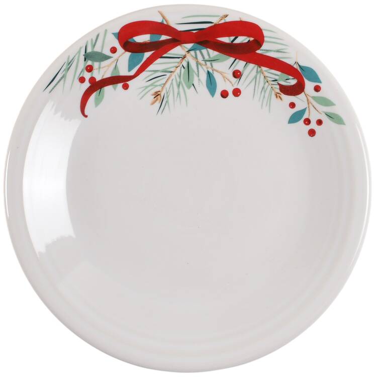 Fiesta Holly Berry Christmas Garland Salad Plate by Fiesta Tableware Company