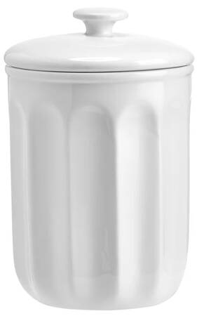 Everyday White Vintage Large Canister & Lid