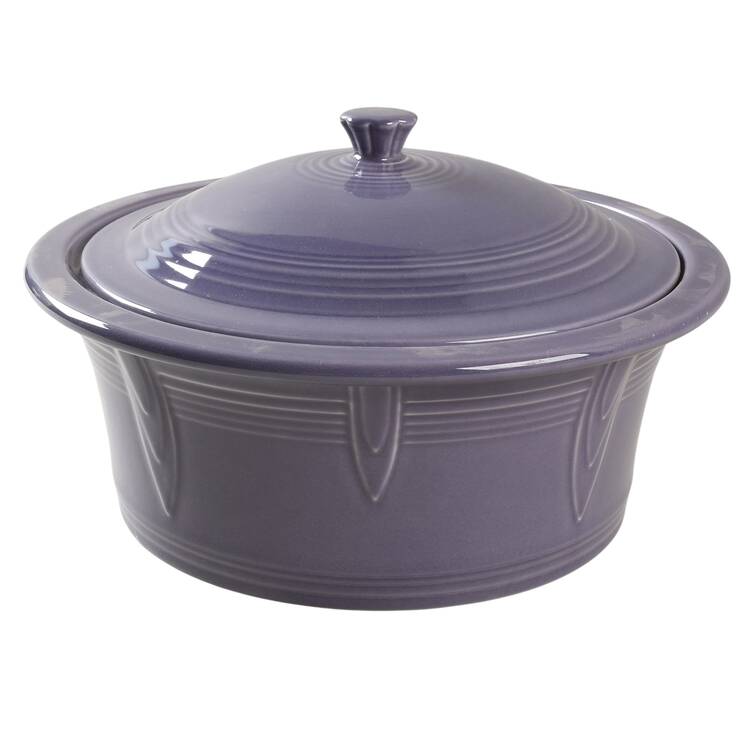 Fiesta Lavender (Intro 2026) 2.5 Qt Round Covered Casserole