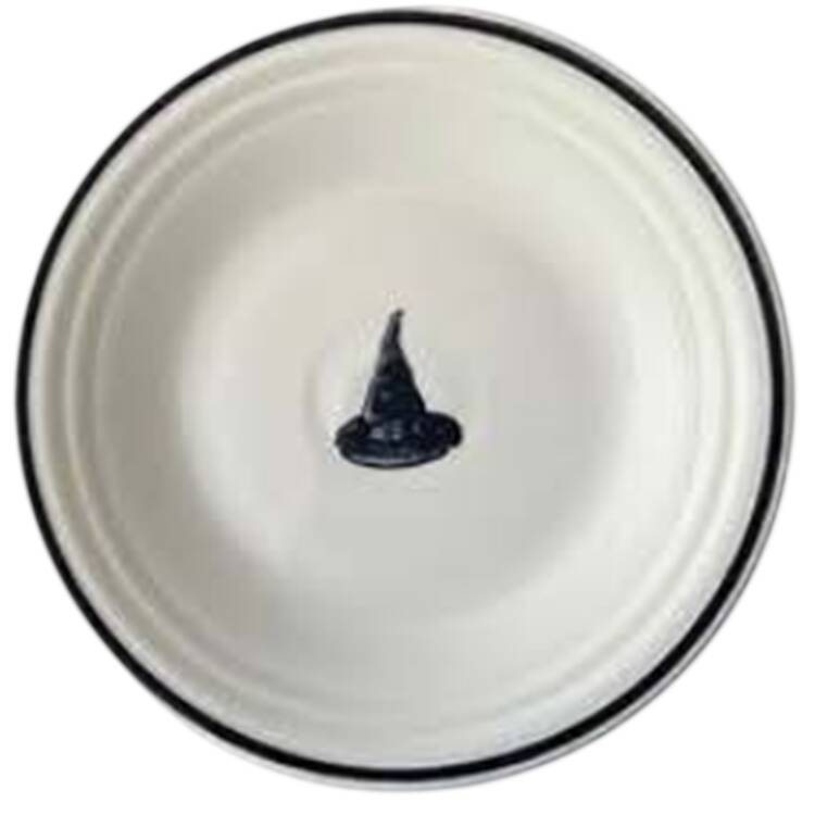 Fiesta Halloween Icons Luncheon Plate