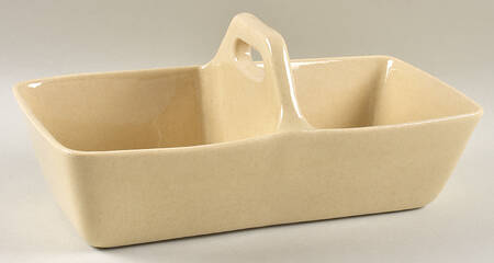 Acorn Rectangular Divided Vegetable Bowl