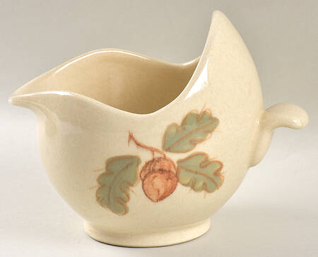 Acorn Gravy Boat