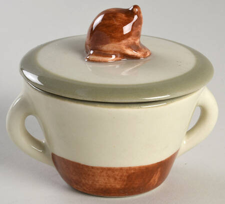 Twig & Weed Sugar Bowl & Lid