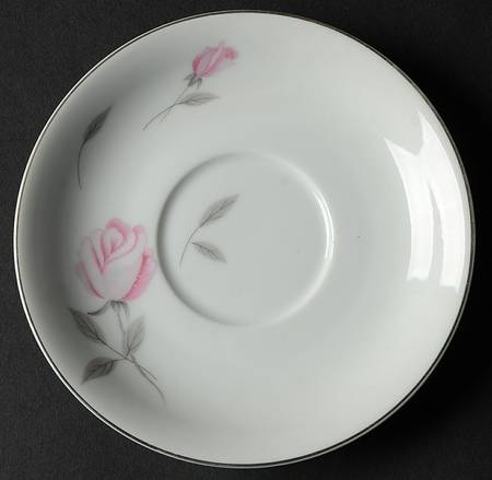 Argent Rose Saucer