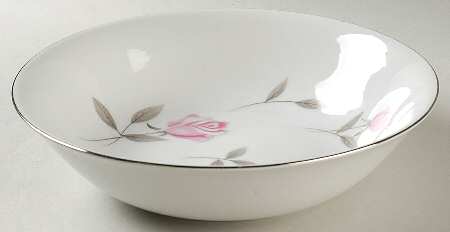 Argent Rose 9" Round Vegetable Bowl