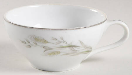 Golden Wheat (Platinum Trim) Flat Cup