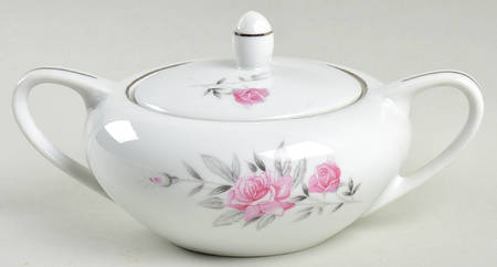Rosealinda Sugar Bowl & Lid