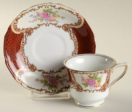 GCA3 Footed Demitasse Cup & Saucer Set