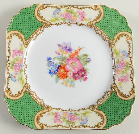 GCA4 Square Salad Plate
